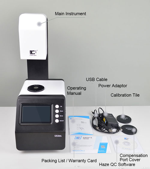 ASTM D1003 Haze Measurement Unit Transparent Plastic And Film Haze Test