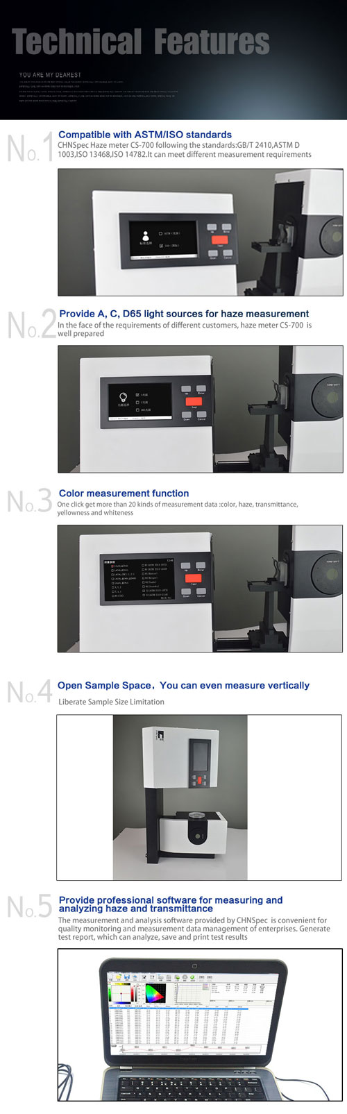 Liquid Gardner Haze Meter Pt Co / APHA / Hazen Color And