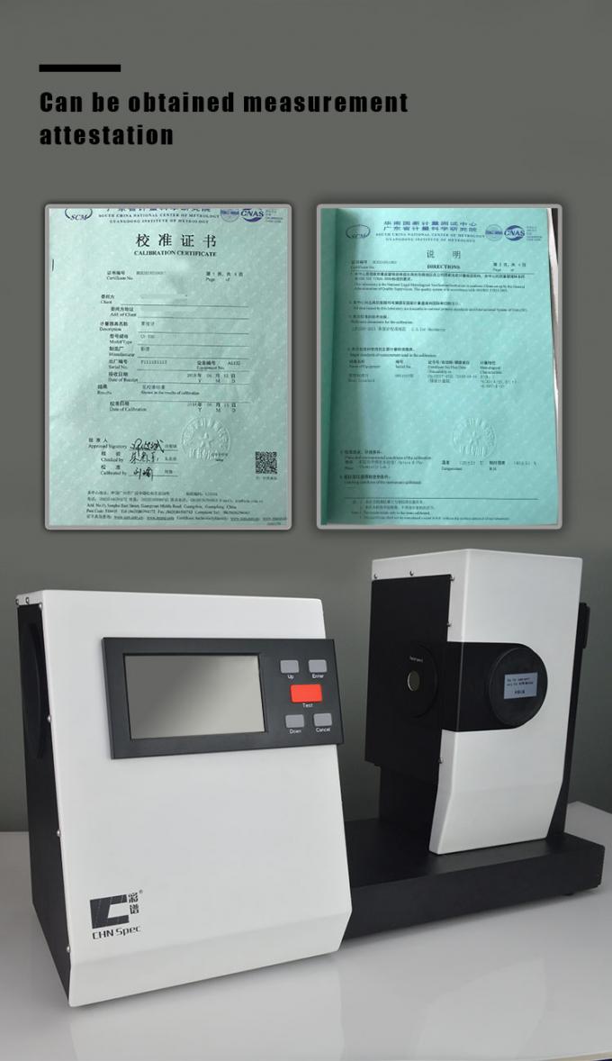 ASTM D1003 Haze Measurement Instrument CS 700 For Haze And