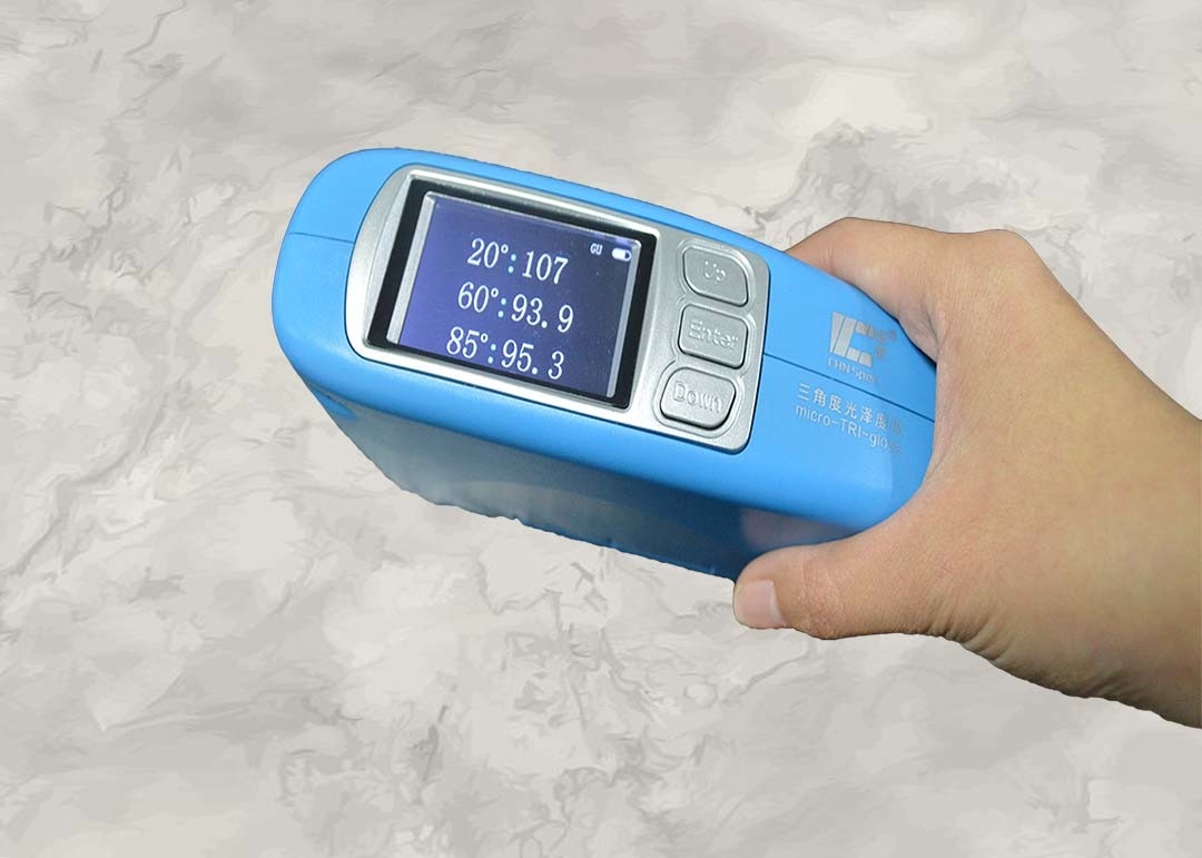 Single Angle Portable Gloss Meter , Gloss Level Measurement 0.5s Test Time