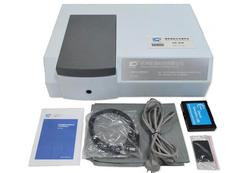 Transparent Plastic Led Light Spectrometer 400 700nm Wavelength Range