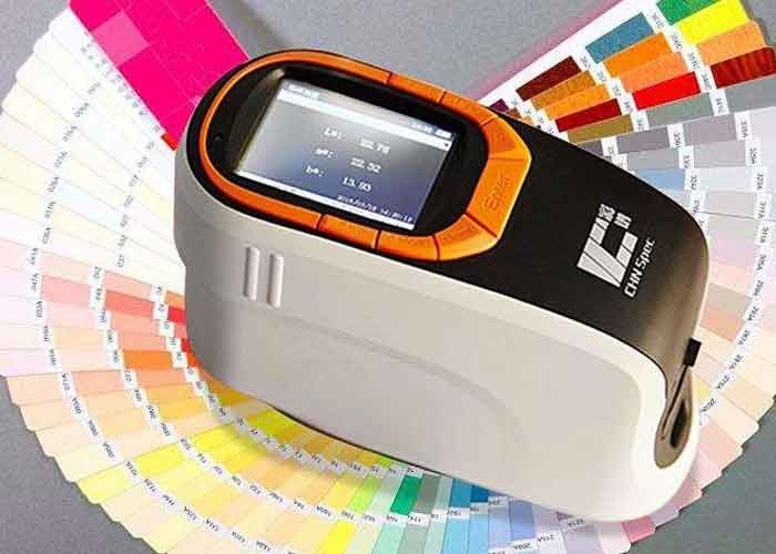 360740nm Wavelength Portable Color Spectrophotometer SCI And SCE Test Mode