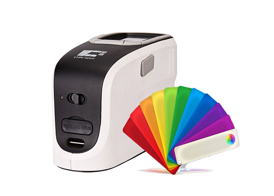 Compact Colour Contrast Analyzer , Color Difference Meter Large TFT