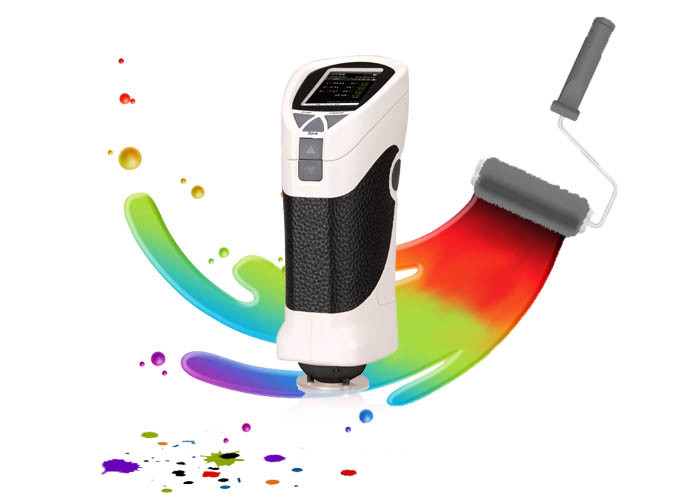 Portable LED Light Source Color Testing Equipment , Digital Color Meter