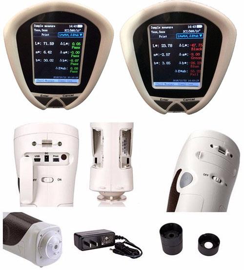 Color Read Instruments Color Reading Laboratory Colorimeter 77x86x210mm Compact Size Ergonomic ...