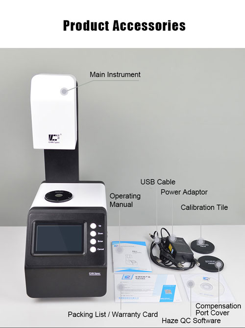 ASTM D1003 Film Haze And Light Transmittance Measurement Haze Tester