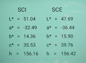 360nm-780nm Wavelength Dual Light Path Sensor Array High Accuracy Benchtop Spectrophotometer For Textile Color Matching 1