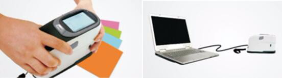 USB Interface Portable Color Spectrophotometer CS-580 For Color Simulation