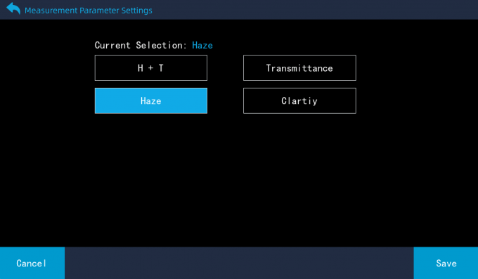 Color Haze Meter THC-08
