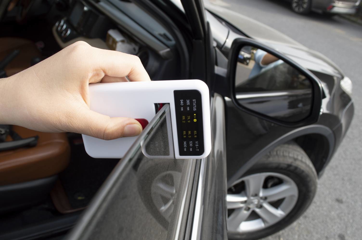 High Repeatability Portable Transmission Meter For Through Transparent ...