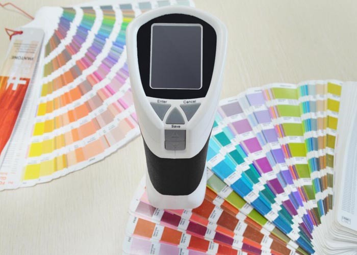 Color Difference Analysis Portable Spectrophotometer Colorimeter D / 8