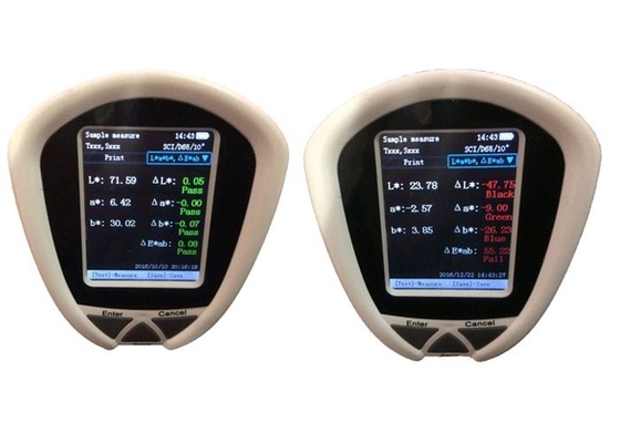 D / 8 SCI Portable Spectrophotometer Colorimeter For Color Quality Check