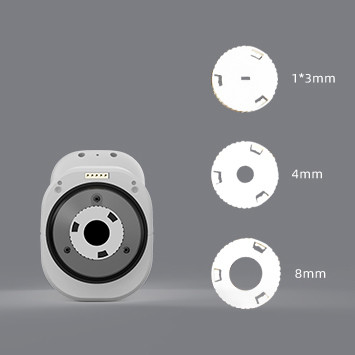 Switchable Apertures 8mm/4mm/1x3mm Portable Color Measuring Instrument Sphere Spectrophotometer