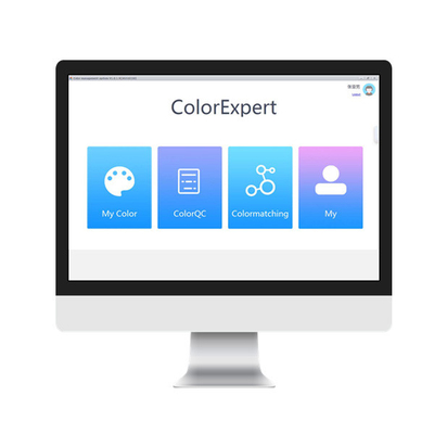 Interior Wall Paint Color Matching Software USB Interface With Color Correction