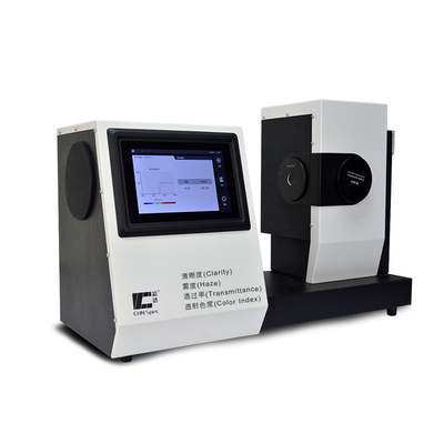 Colour Light Transmission Haze Meter CS-700 For Thin Film Plastic Sheet ASTM D 1003
