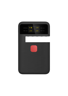 ±2% Test Accuracy Digital Light Transmittance Meter Black Handheld